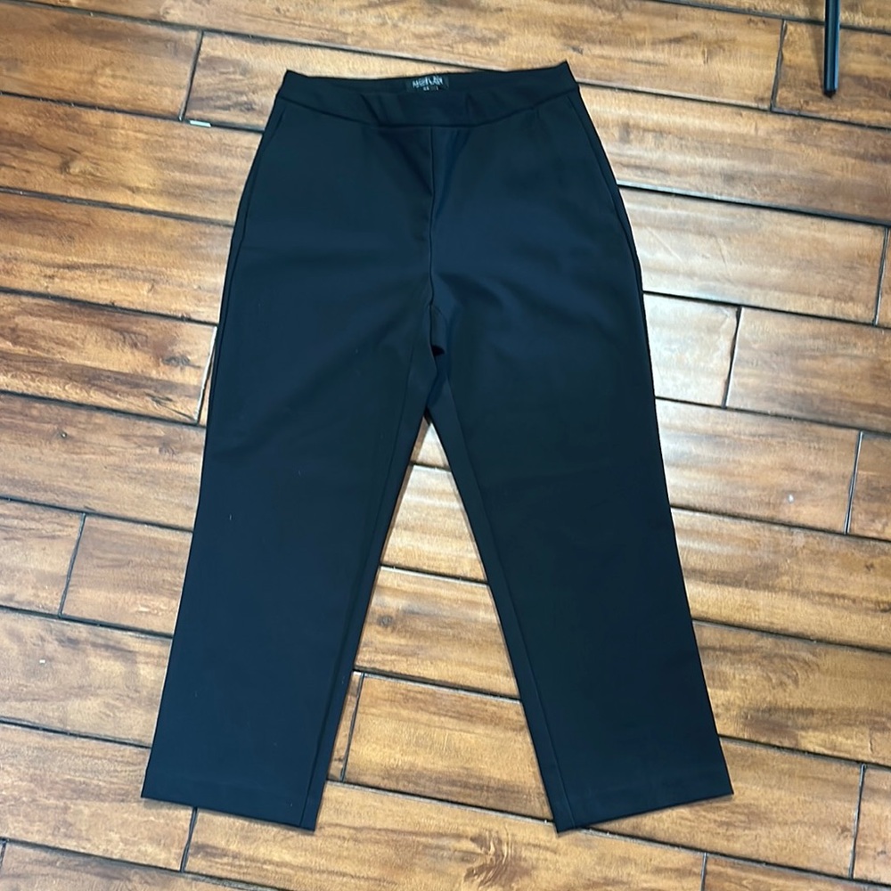 Rachel Zoe Black Cropped Ankle Pants Tailored Elegance
